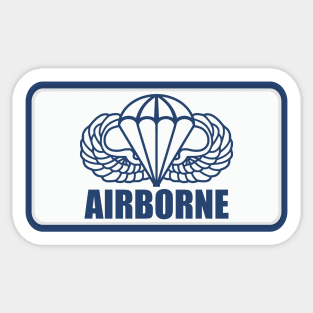 Airborne Sticker